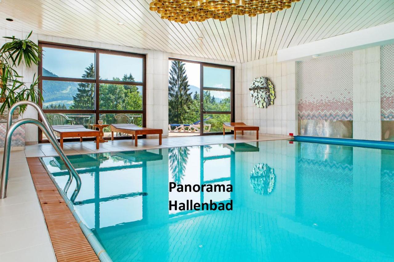 Appartement Predigstuhlblick Mit Indoorpool Und Sauna バート・ゴイーザーン エクステリア 写真